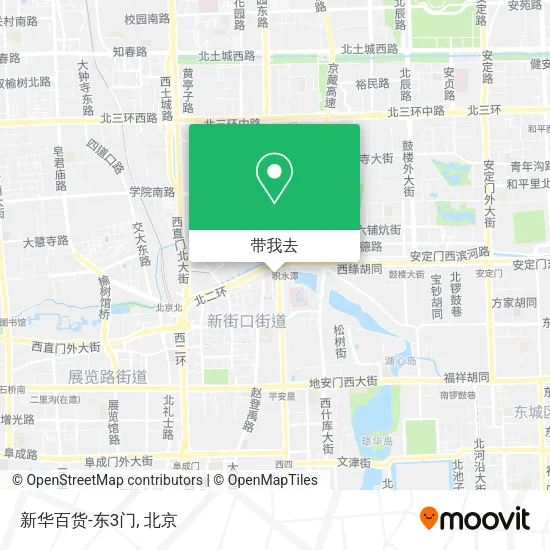 新华百货-东3门地图
