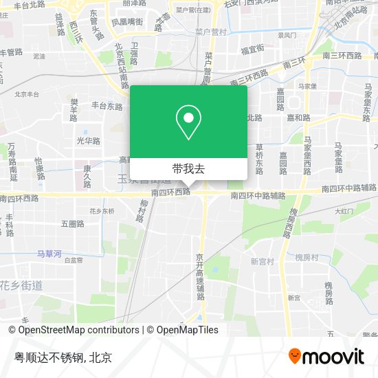 粤顺达不锈钢地图