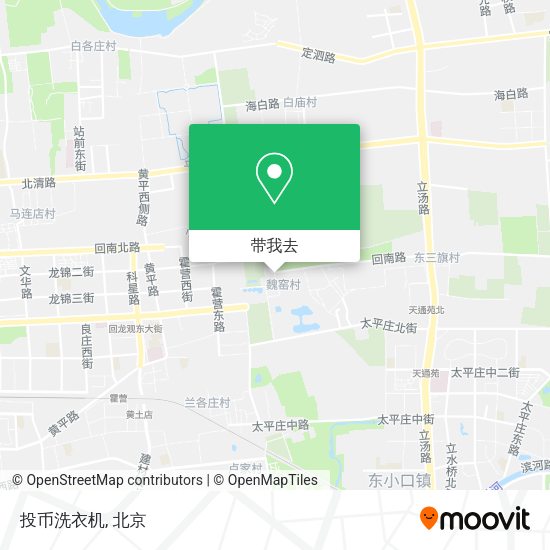 投币洗衣机地图