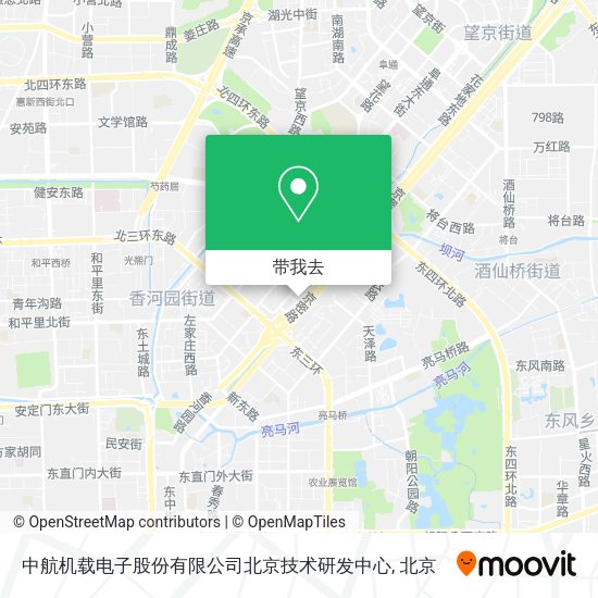 中航机载电子股份有限公司北京技术研发中心地图