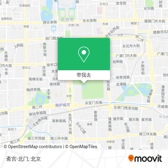 斋宫-北门地图