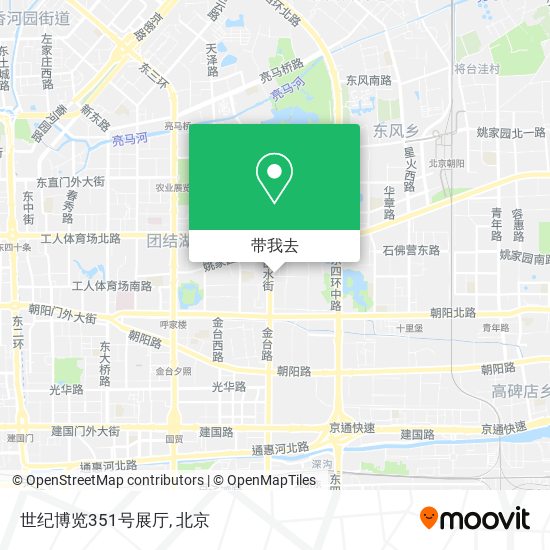 世纪博览351号展厅地图