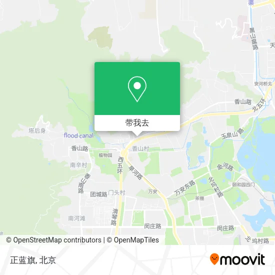 正蓝旗地图