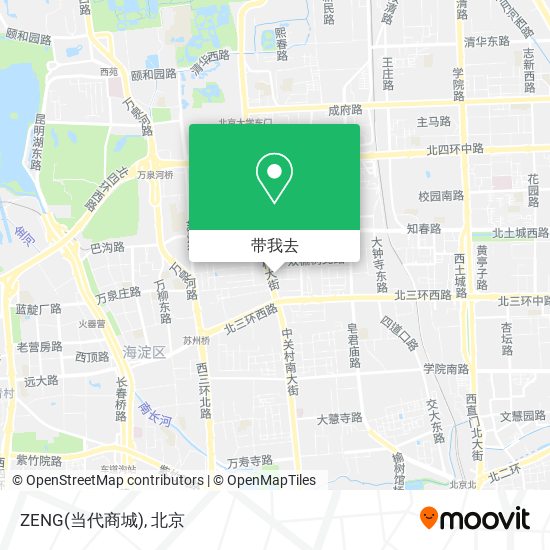 ZENG(当代商城)地图