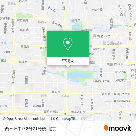 西三环中路8号21号楼地图
