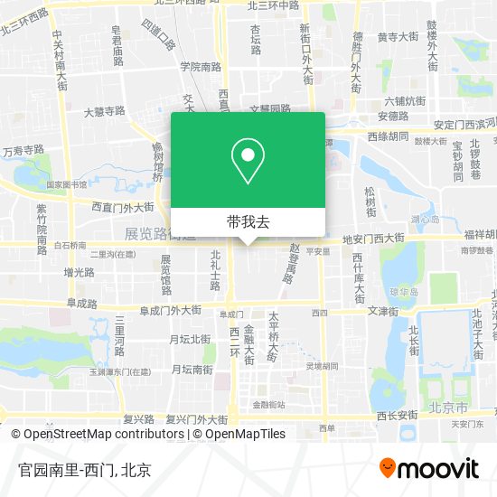 官园南里-西门地图