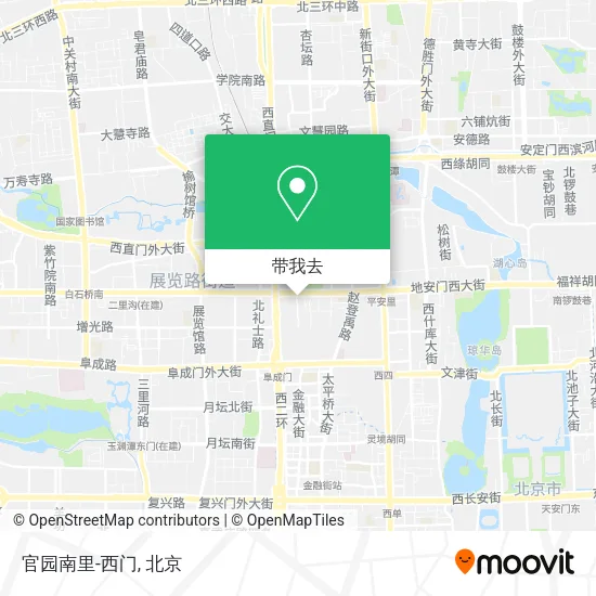 官园南里-西门地图
