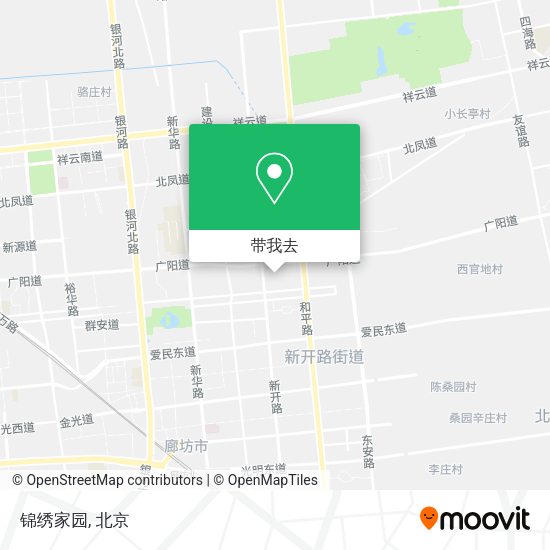 锦绣家园地图