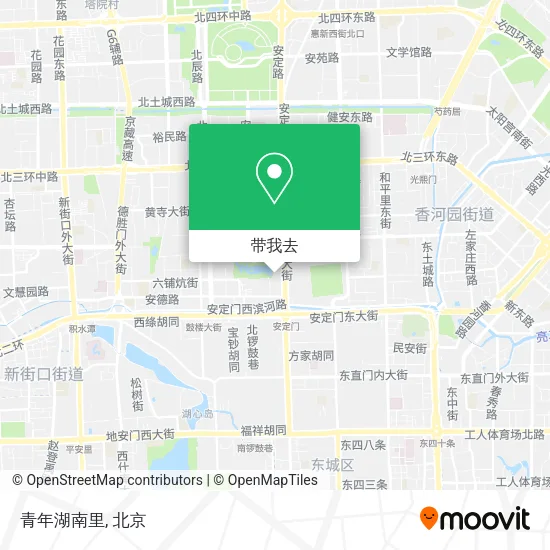 青年湖南里地图