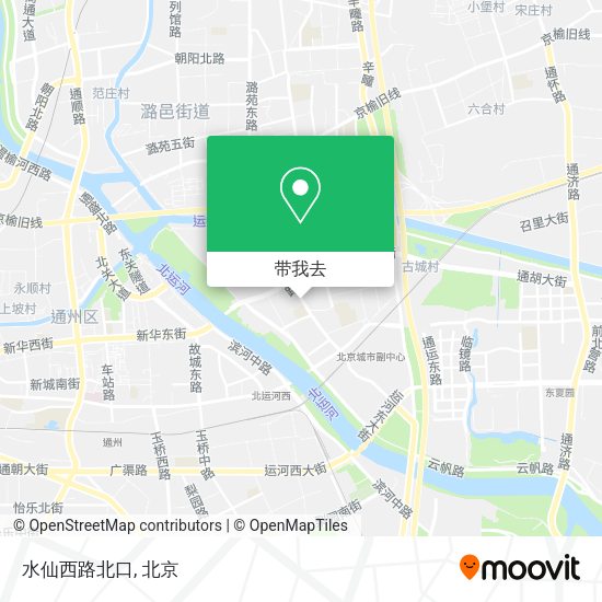 水仙西路北口地图