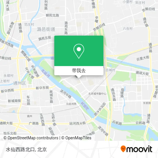 水仙西路北口地图