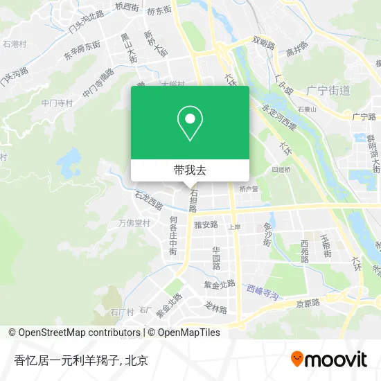 香忆居一元利羊羯子地图