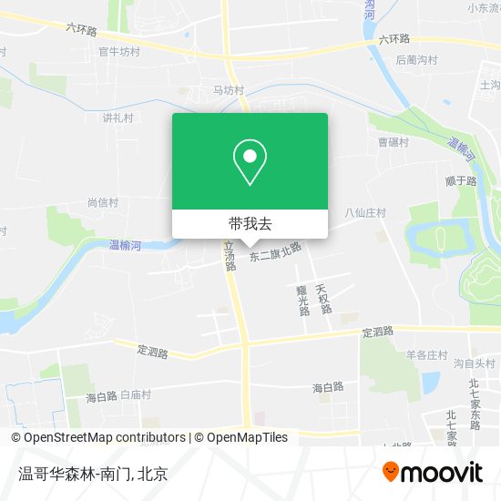温哥华森林-南门地图