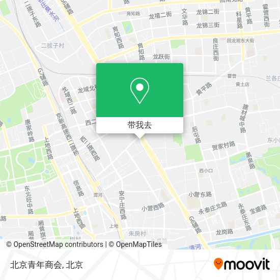 北京青年商会地图