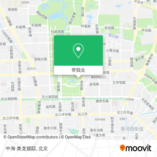 中海·奥龙观邸地图