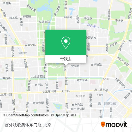 塞外牧歌奥体东门店地图