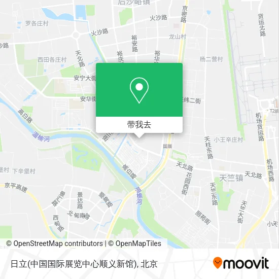 日立(中国国际展览中心顺义新馆)地图