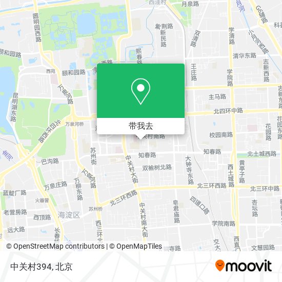 中关村394地图