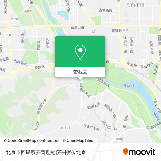 北京市回民殡葬管理处(芦井路)地图