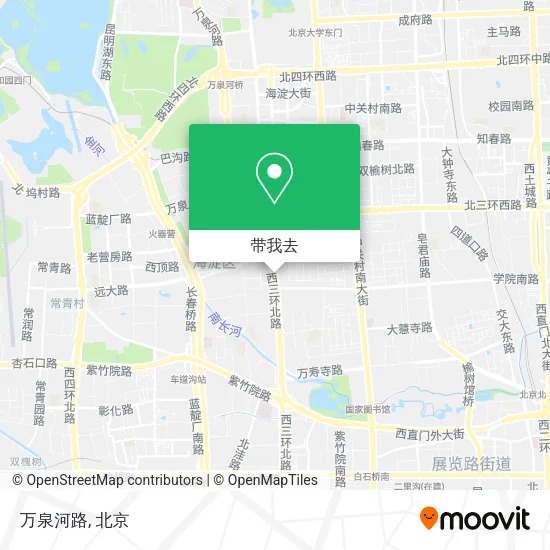 万泉河路地图