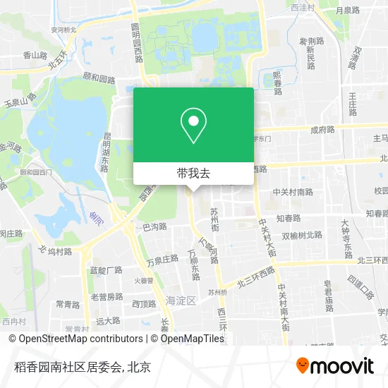 稻香园南社区居委会地图