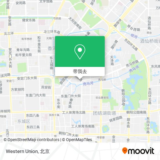 Western Union地图