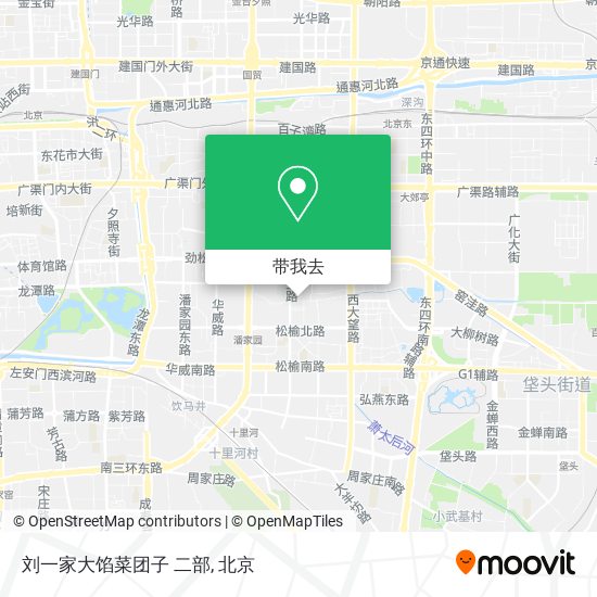 刘一家大馅菜团子 二部地图