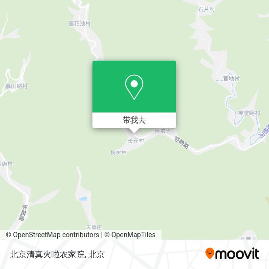 北京清真火啦农家院地图