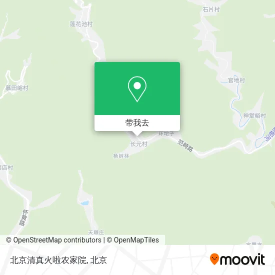北京清真火啦农家院地图