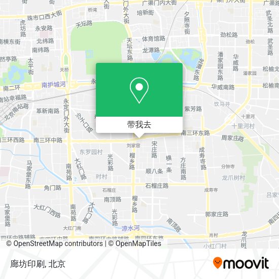 廊坊印刷地图