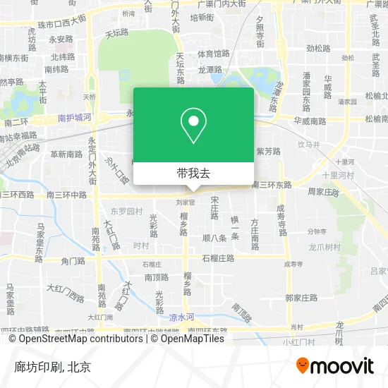 廊坊印刷地图