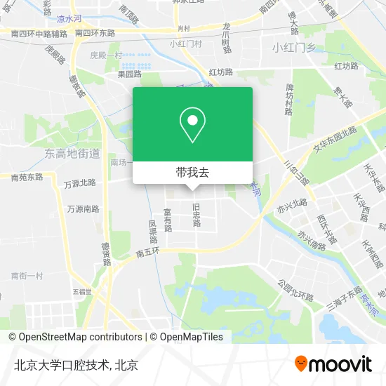 北京大学口腔技术地图