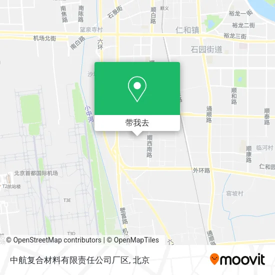 中航复合材料有限责任公司厂区地图