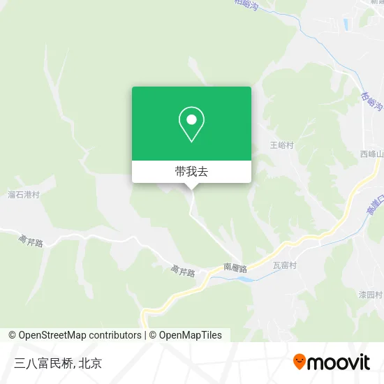 三八富民桥地图