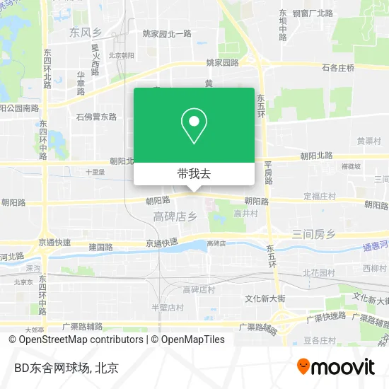 BD东舍网球场地图