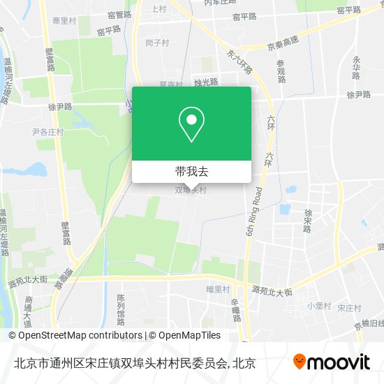 北京市通州区宋庄镇双埠头村村民委员会地图