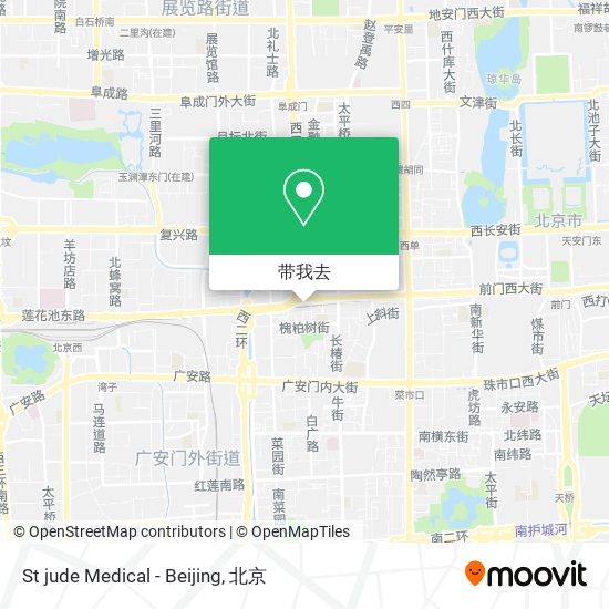 St jude Medical - Beijing地图