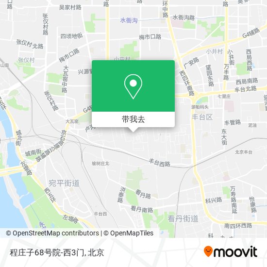 程庄子68号院-西3门地图