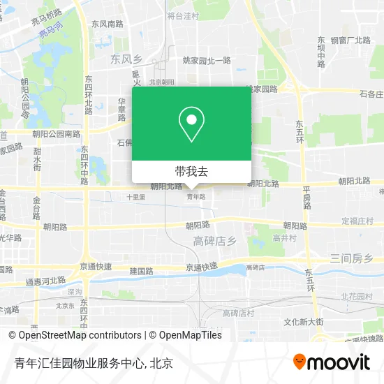 青年汇佳园物业服务中心地图