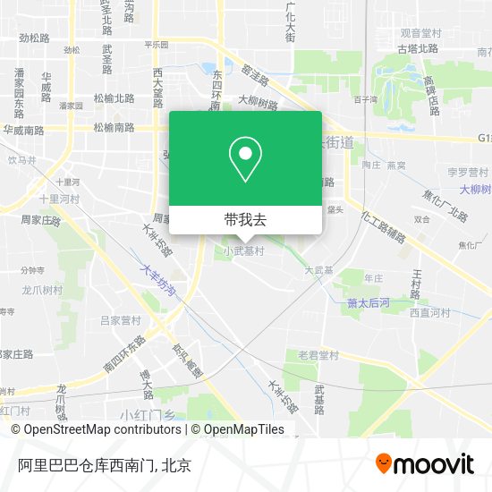 阿里巴巴仓库西南门地图