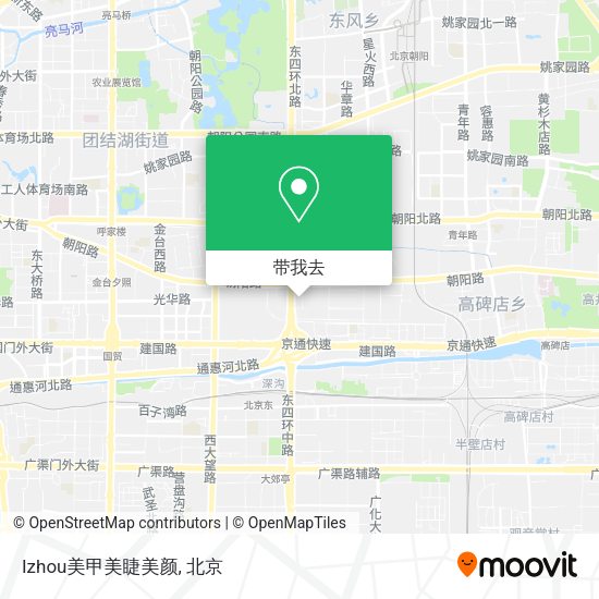 Izhou美甲美睫美颜地图