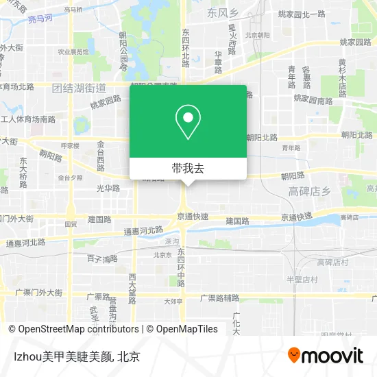 Izhou美甲美睫美颜地图