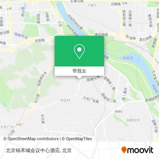北京锦禾城会议中心酒店地图