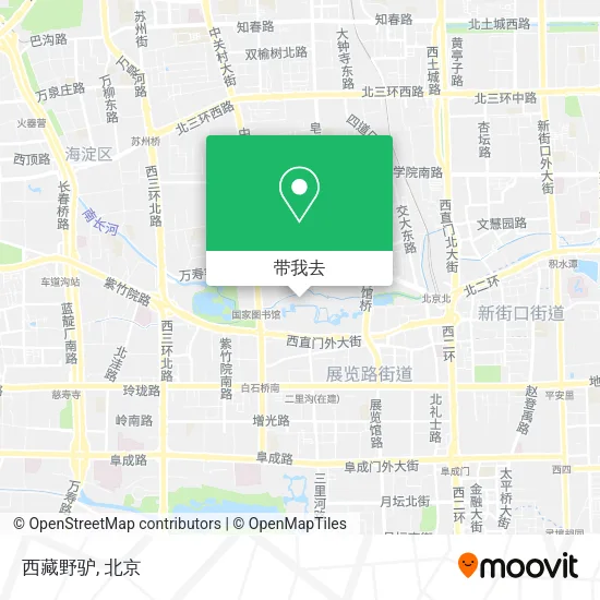 西藏野驴地图