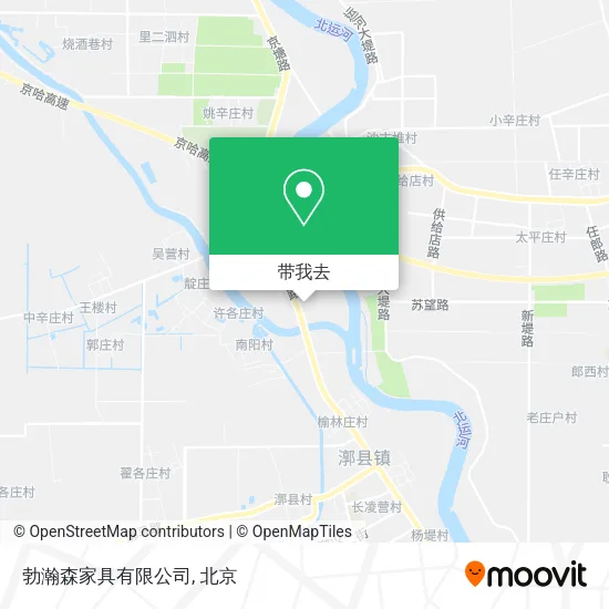 勃瀚森家具有限公司地图