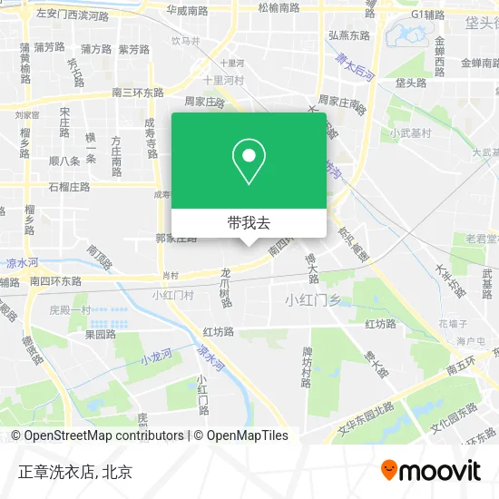 正章洗衣店地图