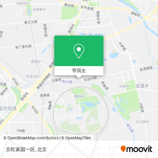 京旺家园一区地图