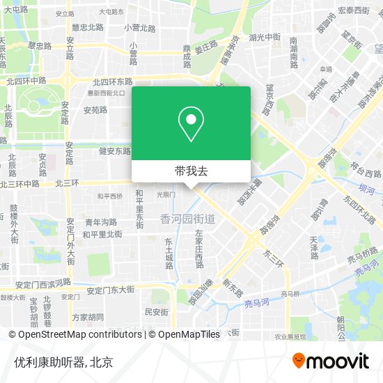 优利康助听器地图