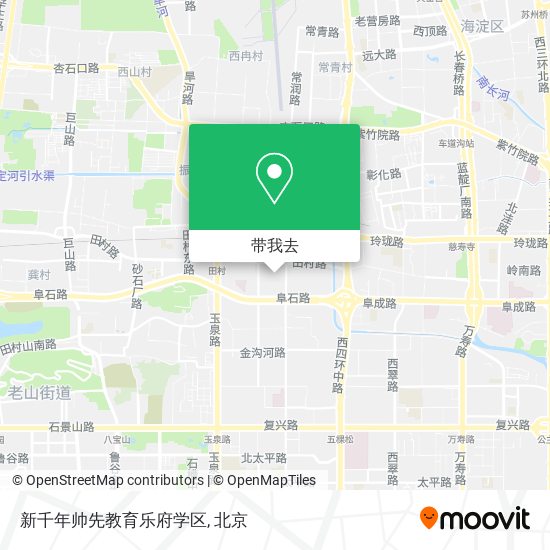 新千年帅先教育乐府学区地图