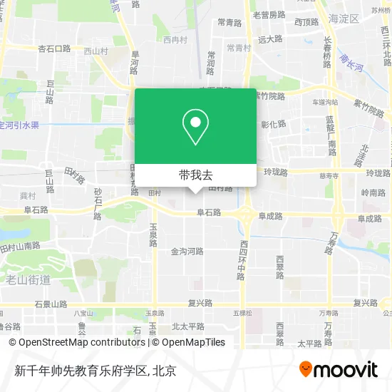 新千年帅先教育乐府学区地图